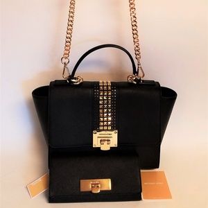 BAG SOLD-MICHAEL KORS  Studded Satchel